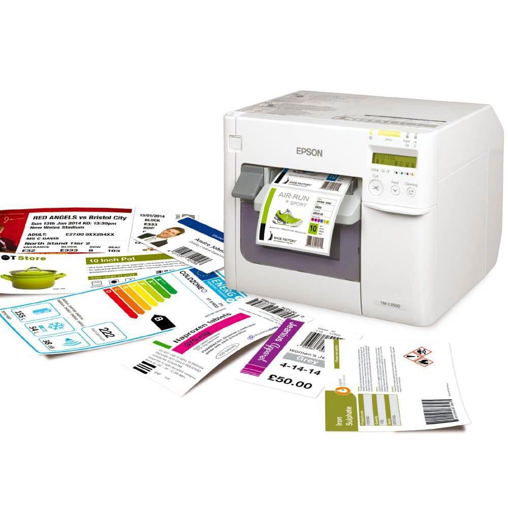Epson ColorWorks TM-C3500/TM-C3520 uzlīmju printeris